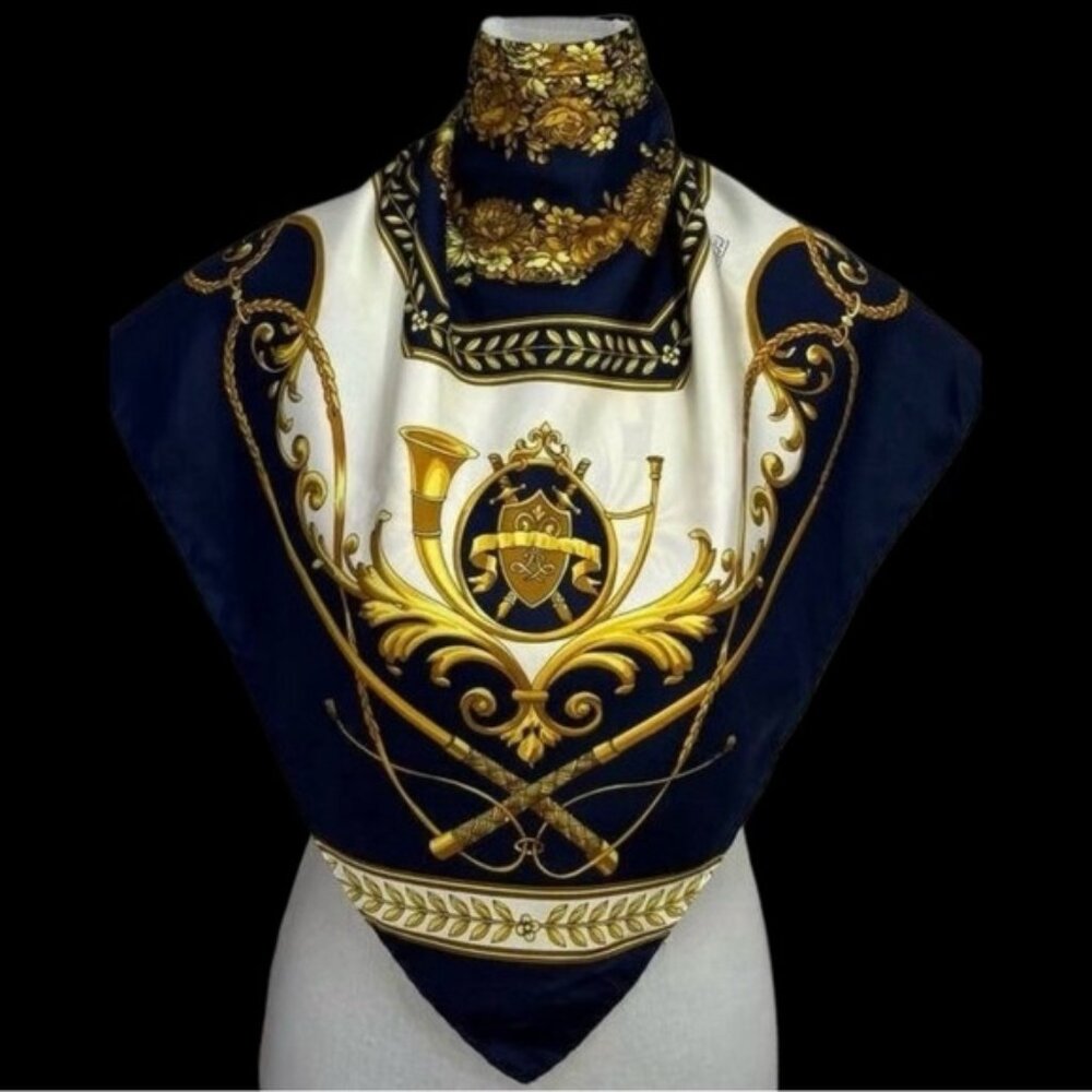 ✨Rare Vintage Erre Pure Silk Scarf